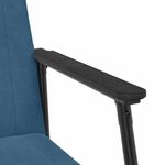Casa si Gradina - Mobilier - Scaune si fotolii - Fotolii - fotoliu albastru 59 x 75 x 78 cm Catifea - Infinity.ro