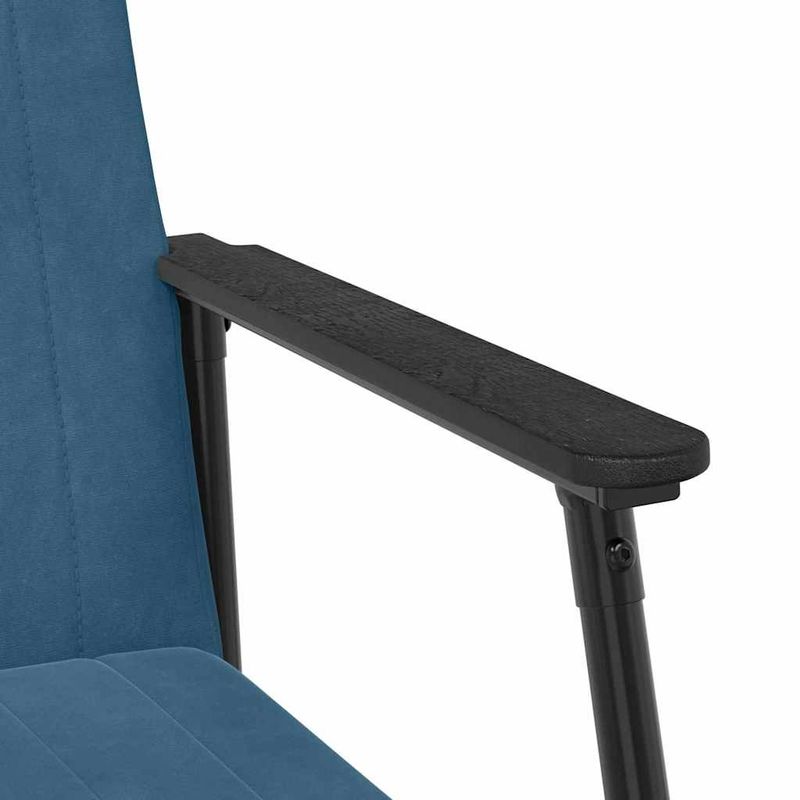 Casa si Gradina - Mobilier - Scaune si fotolii - Fotolii - fotoliu albastru 59 x 75 x 78 cm Catifea - Infinity.ro