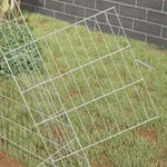 Petshop - Accesorii petshop - Culcusuri si custi - Custi interior si exterior - Custodie pentru iepuri Argintiu 215 x 100 x 85 cm - Infinity.ro