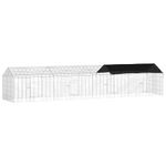 Petshop - Accesorii petshop - Culcusuri si custi - Custi interior si exterior - Custodie pentru iepuri Argintiu 400 x 78 x 78 cm - Infinity.ro