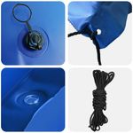 Casa si Gradina - Gradina si terasa - Piscine si accesorii - Accesorii piscine - Pillow de Piscina albastru 400 x 200 x 140 cm PVC - Infinity.ro