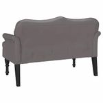 Casa si Gradina - Mobilier - Canapele si coltare - Banchete - Banca Chesterfield Gri 120.5 x 65 x 75 cm Piele artificiala - Infinity.ro