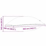 Casa si Gradina - Gradina si terasa - Piscine si accesorii - Accesorii piscine - Pillow de Piscina albastru 400 x 200 x 140 cm PVC - Infinity.ro