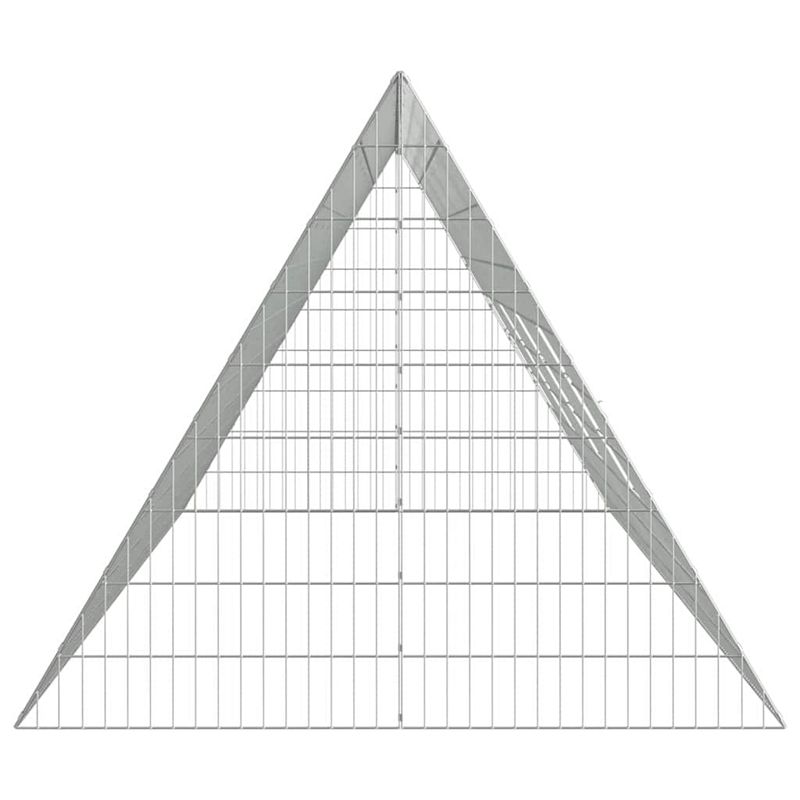 Petshop - Accesorii petshop - Culcusuri si custi - Custi interior si exterior - Custodie pentru iepuri Argintiu 215 x 100 x 85 cm - Infinity.ro