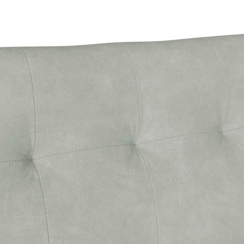 Casa si Gradina - Mobilier - Canapele si coltare - Banchete - Banca Chesterfield Gri deschis 112 x 65.5 x 75 cm Catifea - Infinity.ro
