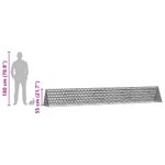 Petshop - Accesorii petshop - Culcusuri si custi - Custi interior si exterior - Custodie pentru iepuri Argintiu 650 x 55 x 55 cm - Infinity.ro