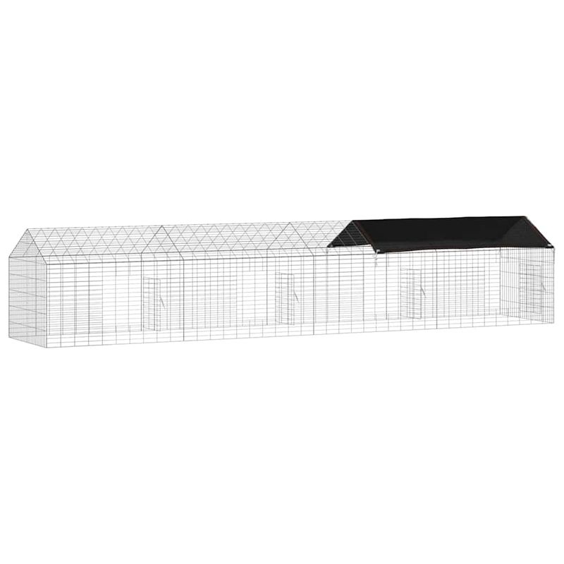Petshop - Accesorii petshop - Culcusuri si custi - Custi interior si exterior - Custodie pentru iepuri Argintiu 400 x 78 x 78 cm - Infinity.ro