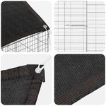 Petshop - Accesorii petshop - Culcusuri si custi - Custi interior si exterior - Custodie pentru iepuri Argintiu 400 x 78 x 78 cm - Infinity.ro