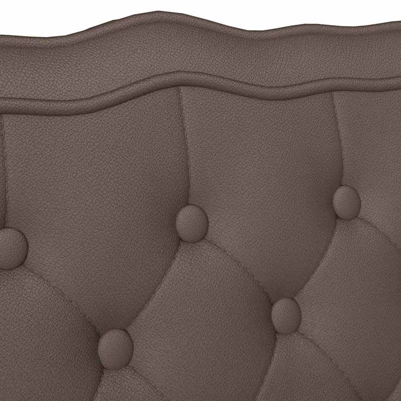 Casa si Gradina - Mobilier - Canapele si coltare - Banchete - Banca Chesterfield Maro 119.5 x 64.5 x 75 cm Piele artificiala - Infinity.ro