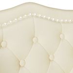 Casa si Gradina - Mobilier - Canapele si coltare - Banchete - Banca Chesterfield Crem 120.5 x 65 x 75 cm Piele artificiala - Infinity.ro