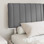 Casa si Gradina - Mobilier - Paturi si accesorii - Paturi - Cadru de pat cu tablie tapitata Gri deschis 160 x 200 cm - Infinity.ro