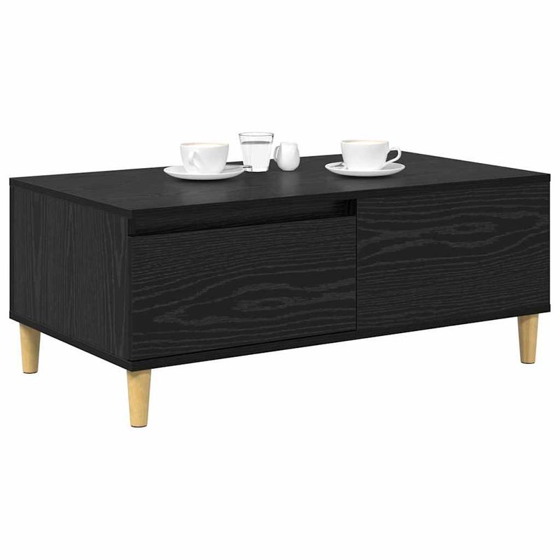 Casa si Gradina - Mobilier - Mese si birouri - Masute de cafea - Masa de cafea Stejar Negru 90 x 50 x 26.5 cm Lemn compozit - Infinity.ro