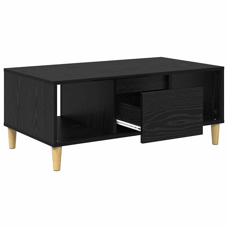 Casa si Gradina - Mobilier - Mese si birouri - Masute de cafea - Masa de cafea Stejar Negru 90 x 50 x 26.5 cm Lemn compozit - Infinity.ro