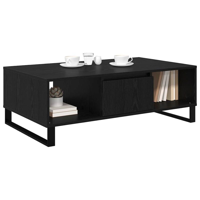 Casa si Gradina - Mobilier - Mese si birouri - Masute de cafea - Masa de cafea Stejar Negru 104 x 60 x 35 cm Lemn compozit - Infinity.ro