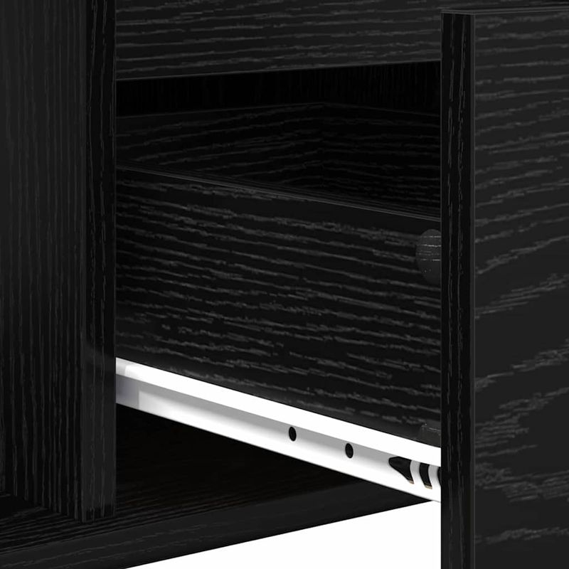 Casa si Gradina - Mobilier - Mese si birouri - Masute de cafea - Masa de cafea Stejar Negru 90 x 50 x 26.5 cm Lemn compozit - Infinity.ro