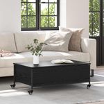 Casa si Gradina - Mobilier - Mese si birouri - Masute de cafea - Masa de cafea Stejar Negru 91 x 55 x 32 cm Lemn compozit - Infinity.ro