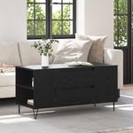 Casa si Gradina - Mobilier - Mese si birouri - Masute de cafea - Masa de cafea Stejar Negru 102 x 44,5 x 50 cm Lemn compozit - Infinity.ro