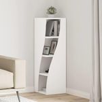 Casa si Gradina - Mobilier - Dulapuri si sifoniere - Dulapuri - Dulap de colt Alb 32x32x102cm Lemn compozit - Infinity.ro