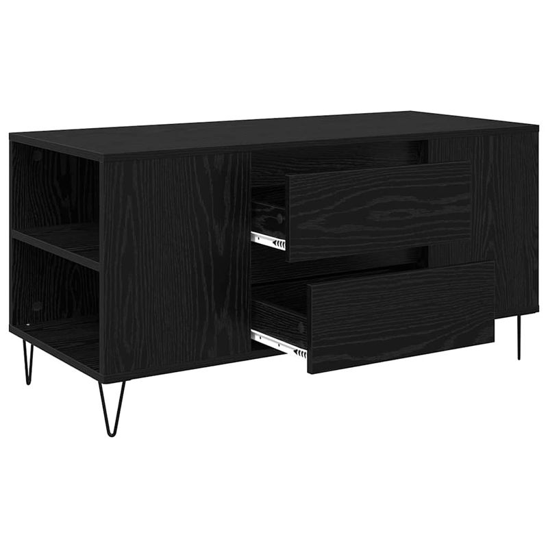 Casa si Gradina - Mobilier - Mese si birouri - Masute de cafea - Masa de cafea Stejar Negru 102 x 44,5 x 50 cm Lemn compozit - Infinity.ro