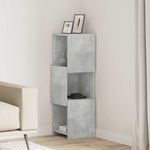 Casa si Gradina - Mobilier - Dulapuri si sifoniere - Dulapuri - Dulap de colt Alb 30,5x30x95cm Lemn compozit - Infinity.ro