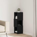 Casa si Gradina - Mobilier - Dulapuri si sifoniere - Dulapuri - Dulap de colt Alb 25,5x25x80cm Lemn compozit - Infinity.ro