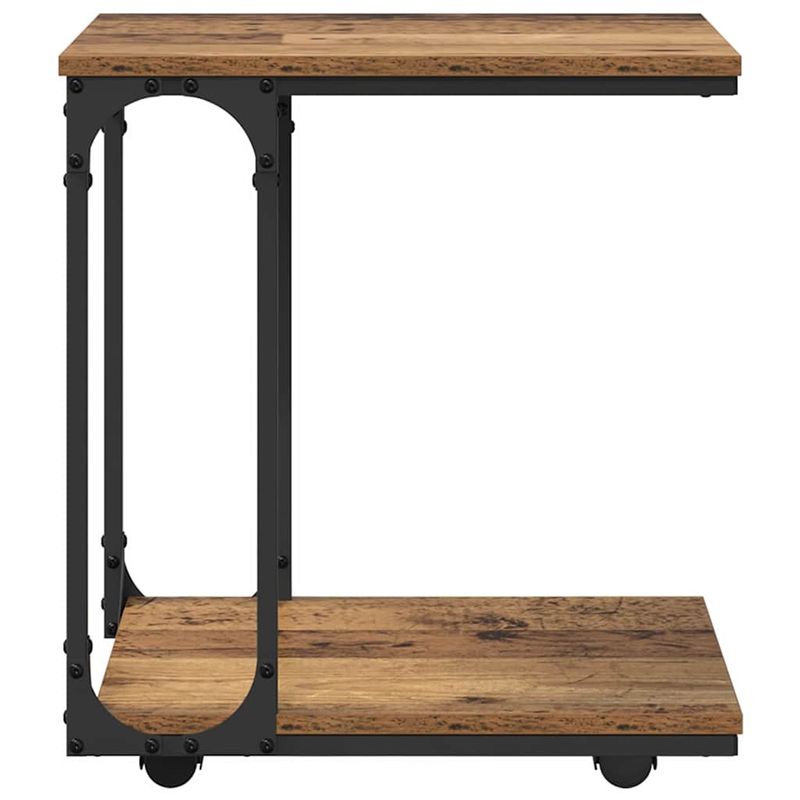 Casa si Gradina - Mobilier - Mese si birouri - Mese living - Masa laterala Lemn vechi 50 x 35 x 55.5 cm Lemn compozit - Infinity.ro