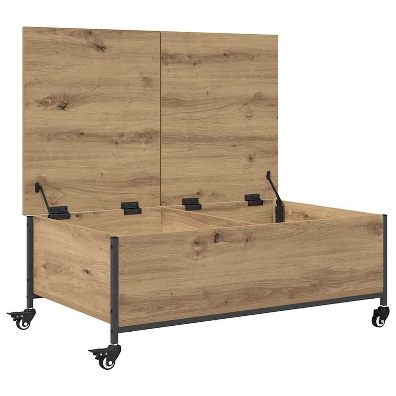 Casa si Gradina - Mobilier - Mese si birouri - Masute de cafea - Masa de cafea Stejar Artizanal 91 x 55 x 32 cm Lemn compozit - Infinity.ro