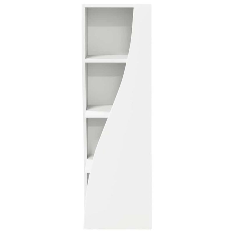 Casa si Gradina - Mobilier - Dulapuri si sifoniere - Dulapuri - Dulap de colt Alb 32x32x102cm Lemn compozit - Infinity.ro