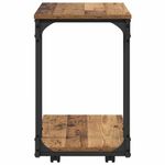 Casa si Gradina - Mobilier - Mese si birouri - Mese living - Masa laterala Lemn vechi 50 x 35 x 55.5 cm Lemn compozit - Infinity.ro