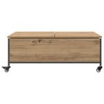 Casa si Gradina - Mobilier - Mese si birouri - Masute de cafea - Masa de cafea Stejar Artizanal 91 x 55 x 32 cm Lemn compozit - Infinity.ro
