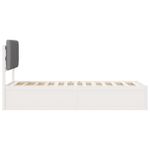 Casa si Gradina - Mobilier - Paturi si accesorii - Paturi - Cadru de pat cu tablie tapitata Gri deschis 80 x 200 cm - Infinity.ro