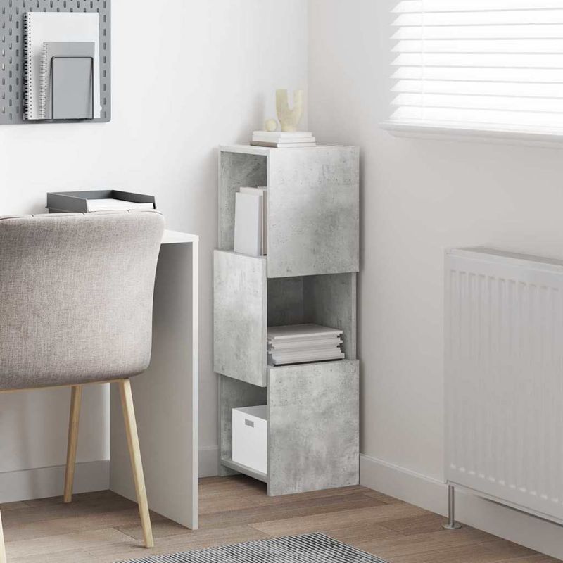 Casa si Gradina - Mobilier - Dulapuri si sifoniere - Dulapuri - Dulap de colt Alb 30,5x30x95cm Lemn compozit - Infinity.ro