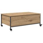 Casa si Gradina - Mobilier - Mese si birouri - Masute de cafea - Masa de cafea Stejar Artizanal 91 x 55 x 32 cm Lemn compozit - Infinity.ro