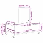 Casa si Gradina - Mobilier - Mese si birouri - Masute de cafea - Masa de cafea Stejar Negru 91 x 55 x 32 cm Lemn compozit - Infinity.ro