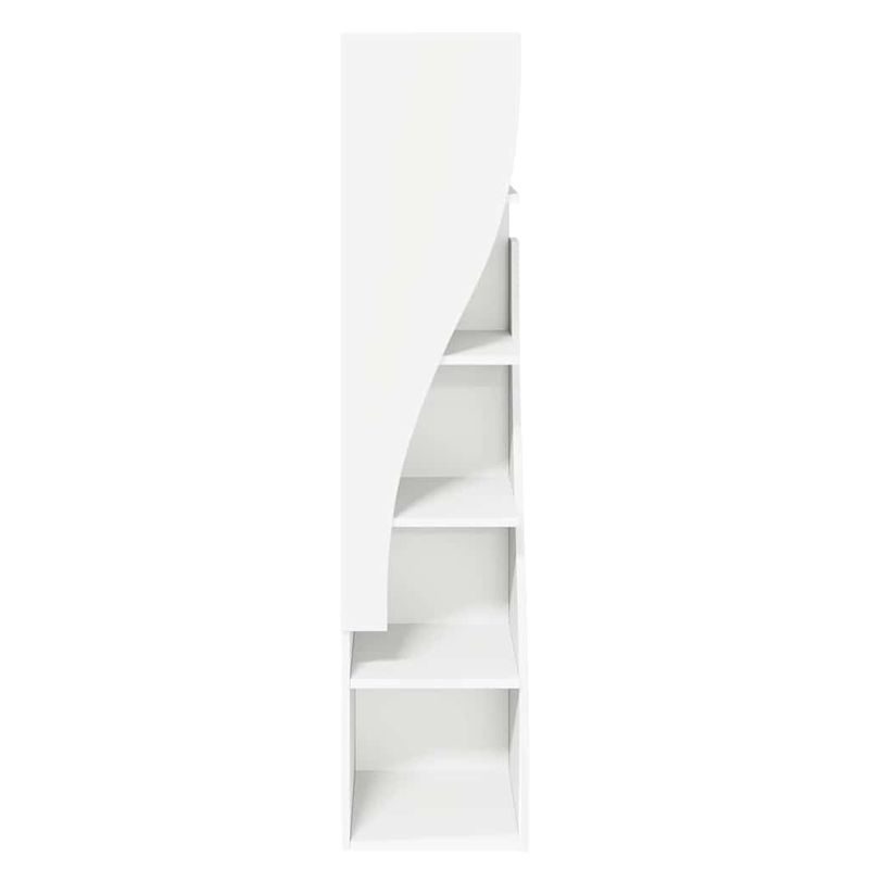 Casa si Gradina - Mobilier - Dulapuri si sifoniere - Dulapuri - Dulap de colt Alb 32x32x140cm Lemn compozit - Infinity.ro