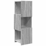 Casa si Gradina - Mobilier - Dulapuri si sifoniere - Dulapuri - Dulap de colt Alb 30,5x30x95cm Lemn compozit - Infinity.ro