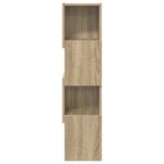 Casa si Gradina - Mobilier - Dulapuri si sifoniere - Dulapuri - Dulap de colt Alb 25,5x25x102cm Lemn compozit - Infinity.ro