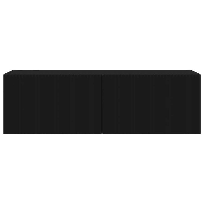 Casa si Gradina - Mobilier - Comode si corpuri - Comode - Dulap TV de perete Negru 60 x 31 x 29.5 cm Lemn compozit - Infinity.ro