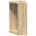 Casa si Gradina - Mobilier - Comode si corpuri - Comode - Sifonier LED pentru TV coltar Stejar Sonoma 102 x 40 x 68 cm - Infinity.ro