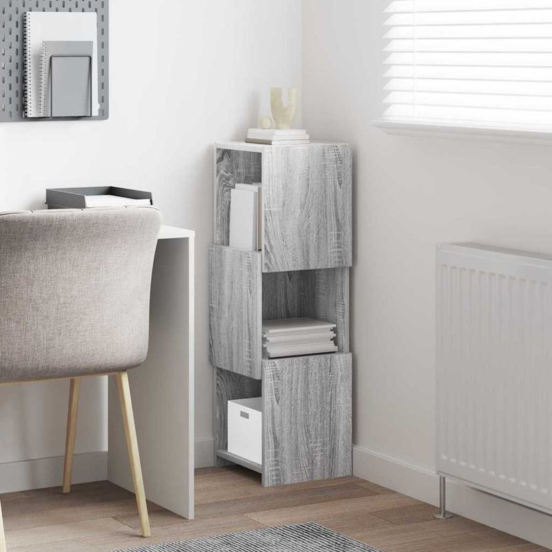 Casa si Gradina - Mobilier - Dulapuri si sifoniere - Dulapuri - Dulap de colt Alb 30,5x30x95cm Lemn compozit - Infinity.ro