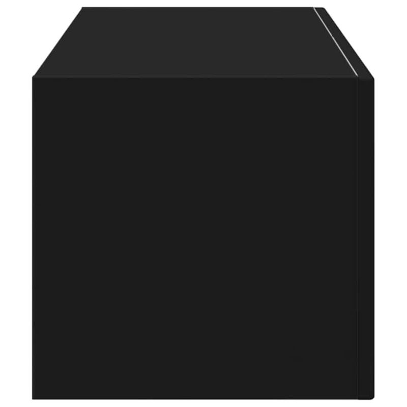 Casa si Gradina - Mobilier - Comode si corpuri - Comode - Dulap TV de perete Negru 60 x 31 x 29.5 cm Lemn compozit - Infinity.ro