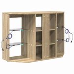 Casa si Gradina - Mobilier - Comode si corpuri - Comode - Sifonier LED pentru TV coltar Stejar Sonoma 102 x 40 x 68 cm - Infinity.ro