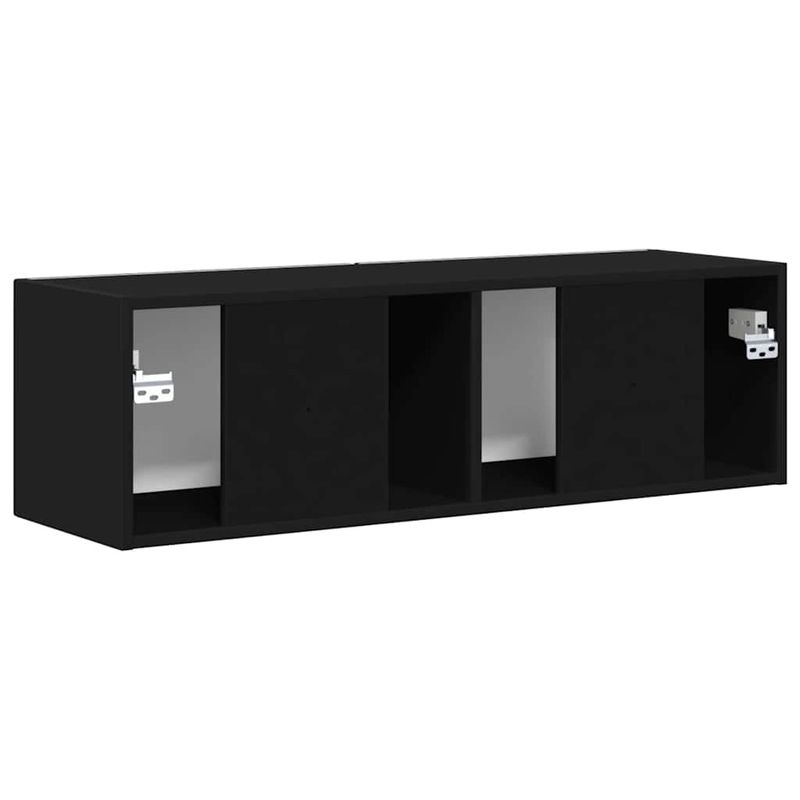 Casa si Gradina - Mobilier - Comode si corpuri - Comode - Dulap TV de perete Negru 60 x 31 x 29.5 cm Lemn compozit - Infinity.ro