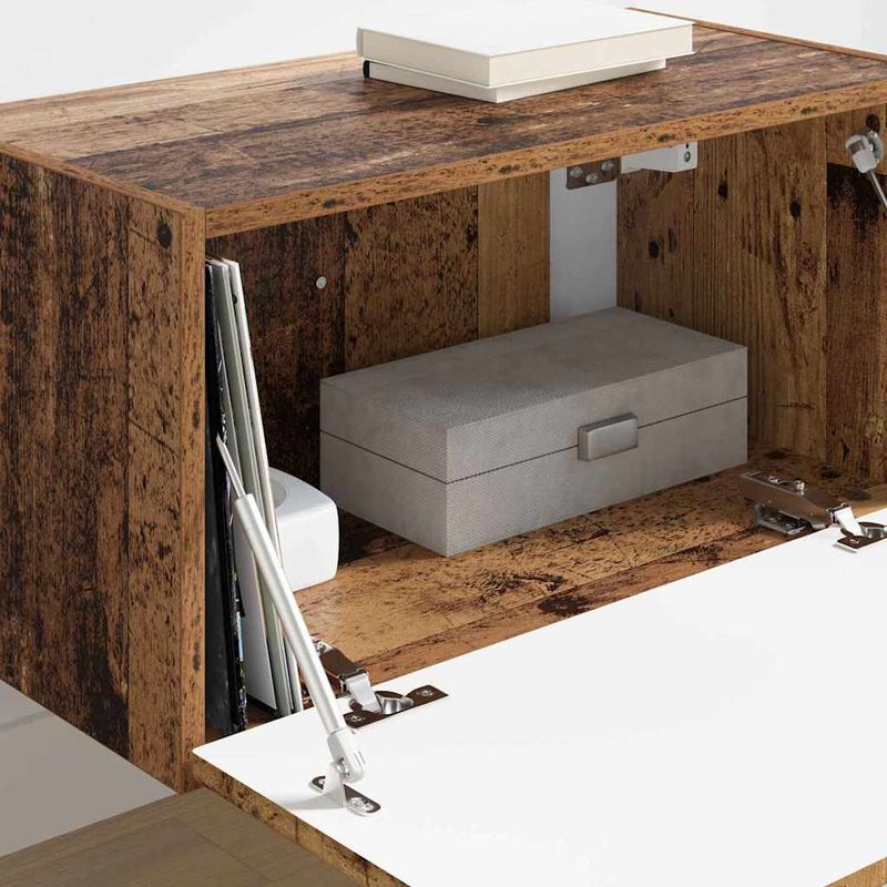 Casa si Gradina - Mobilier - Comode si corpuri - Comode - Dulap TV de perete Lemn Vechi 60 x 31 x 29.5 cm Lemn compozit - Infinity.ro