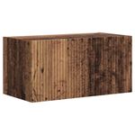 Casa si Gradina - Mobilier - Comode si corpuri - Comode - Dulap TV de perete Pe perete 2 pcs Lemn Vechi 60 x 31 x 29.5 cm - Infinity.ro