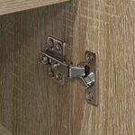 Casa si Gradina - Mobilier - Comode si corpuri - Comode - Sifonier LED pentru TV coltar Stejar Sonoma 102 x 40 x 68 cm - Infinity.ro