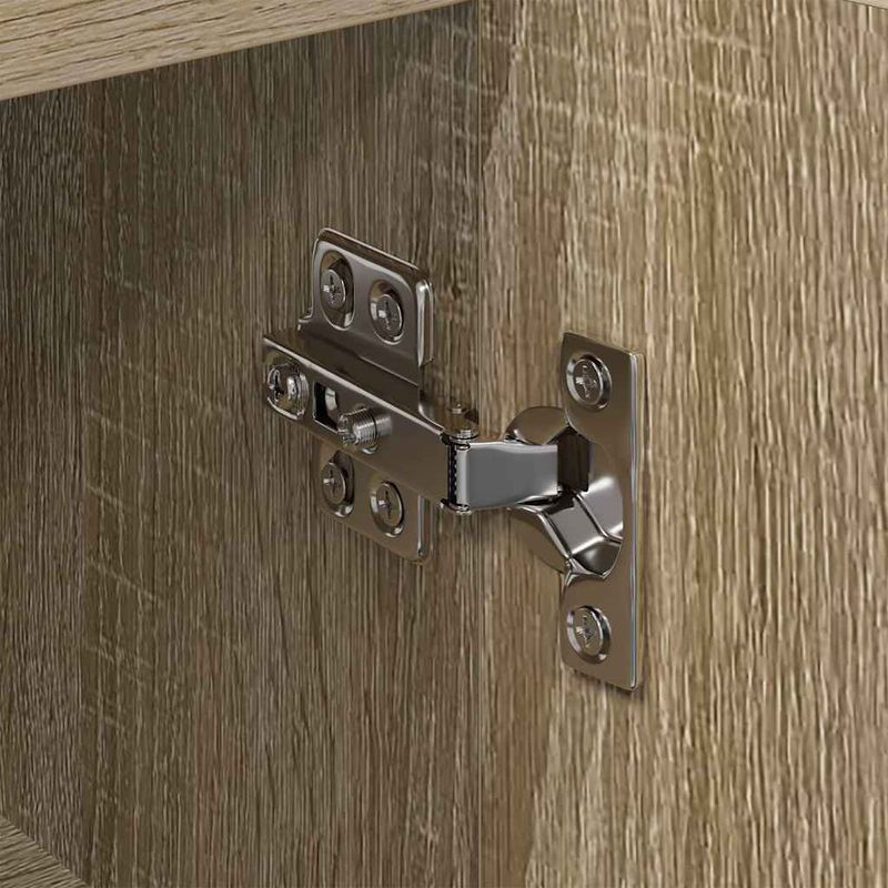 Casa si Gradina - Mobilier - Comode si corpuri - Comode - Sifonier LED pentru TV coltar Stejar Sonoma 102 x 40 x 68 cm - Infinity.ro