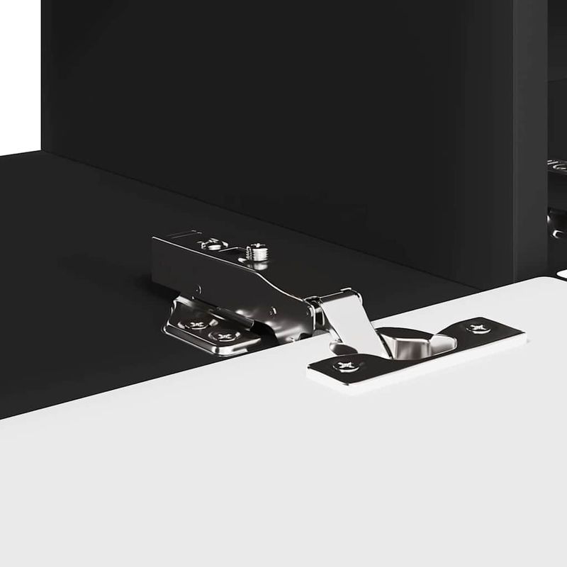 Casa si Gradina - Mobilier - Comode si corpuri - Comode - Dulap TV de perete Negru 60 x 31 x 29.5 cm Lemn compozit - Infinity.ro