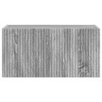 Casa si Gradina - Mobilier - Comode si corpuri - Comode - Dulap TV de perete Gri Sonoma 60 x 31 x 29.5 cm Lemn compozit - Infinity.ro