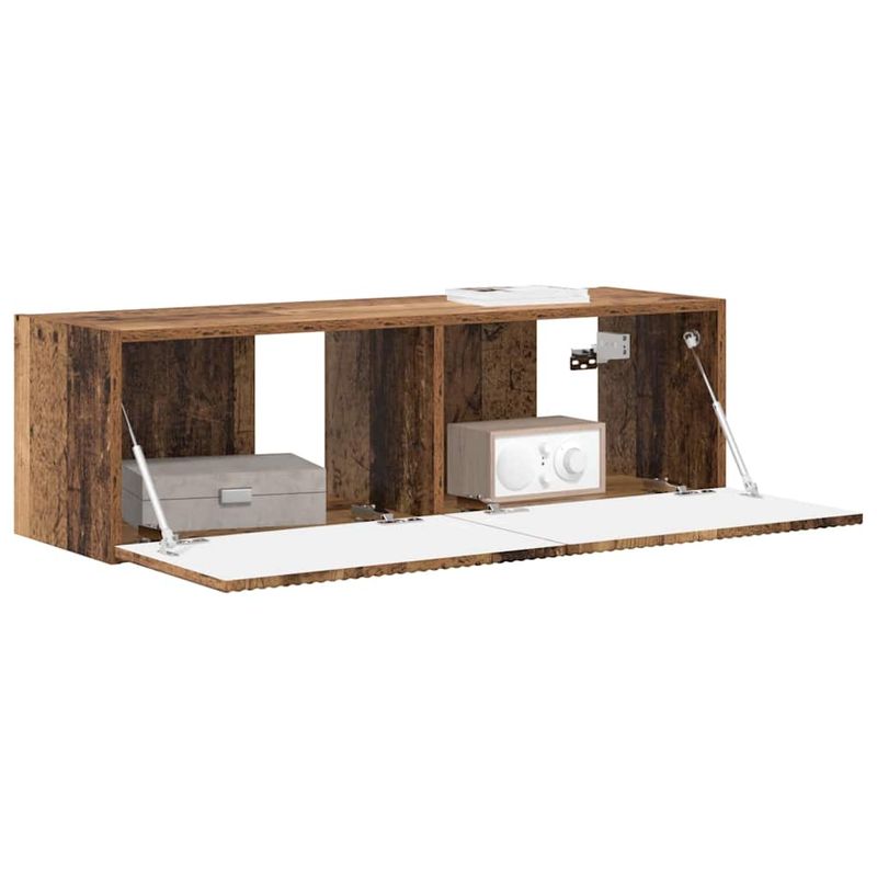 Casa si Gradina - Mobilier - Comode si corpuri - Comode - Dulap TV de perete Lemn Vechi 60 x 31 x 29.5 cm Lemn compozit - Infinity.ro